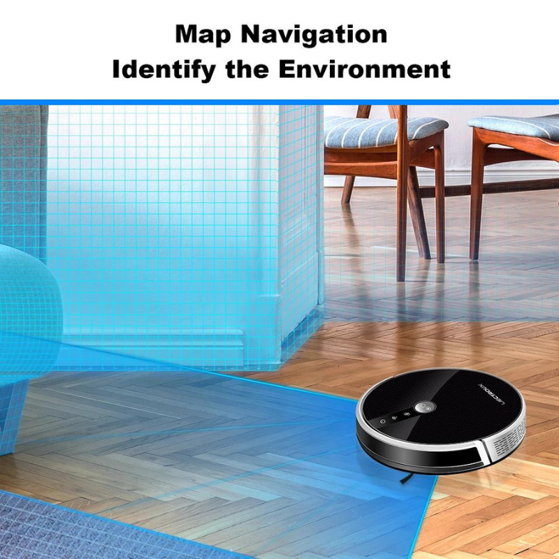 LIECTROUX C30B Robot Vacuum Cleaner with Advanced Memory & 2D Navigation