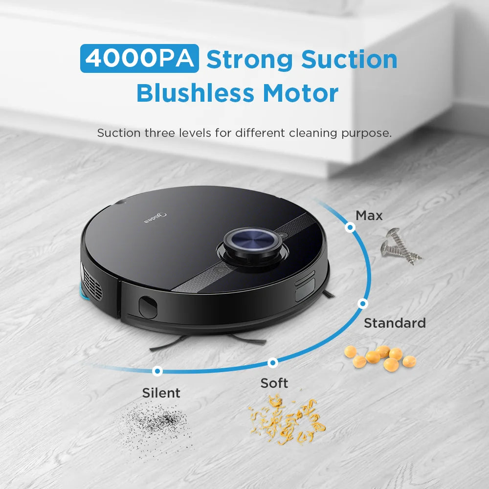 Midea S8+ Robot Vacuum Cleaner for Home Electrolysis Disinfection Vibration Mopping Smart Vacuum Cleaner Dust Collect Station