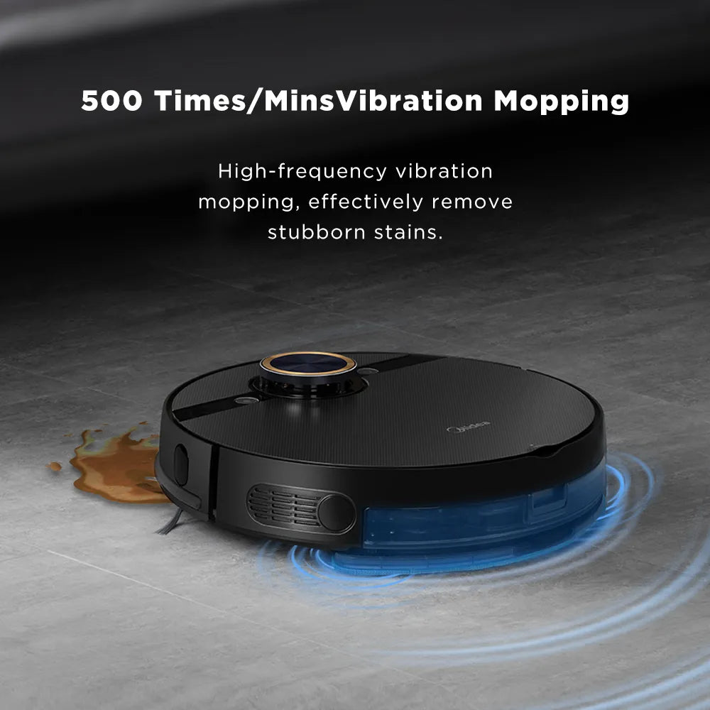 Midea S8+ Robot Vacuum Cleaner for Home Electrolysis Disinfection Vibration Mopping Smart Vacuum Cleaner Dust Collect Station