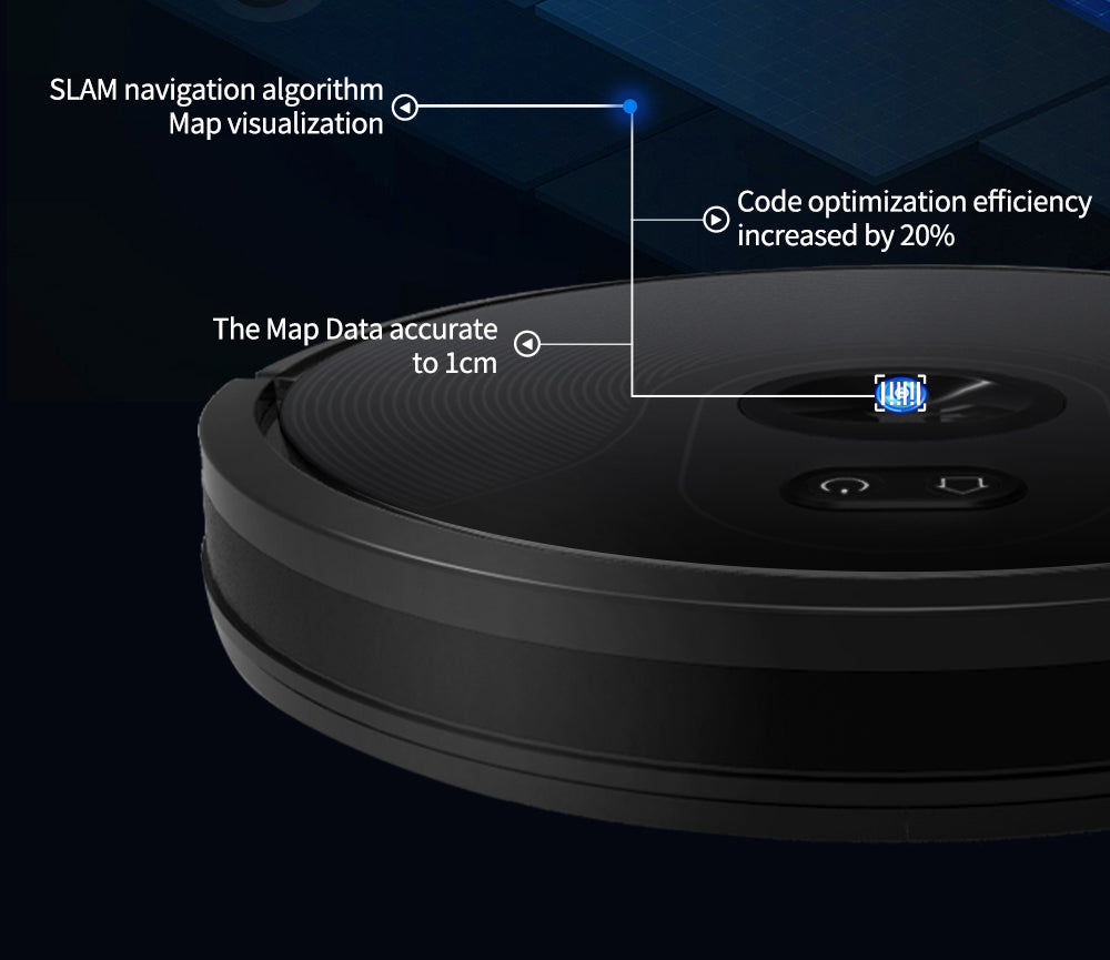 ABIR X6 Robot Vacuum Cleaner with Advanced Triple Visual Navigation