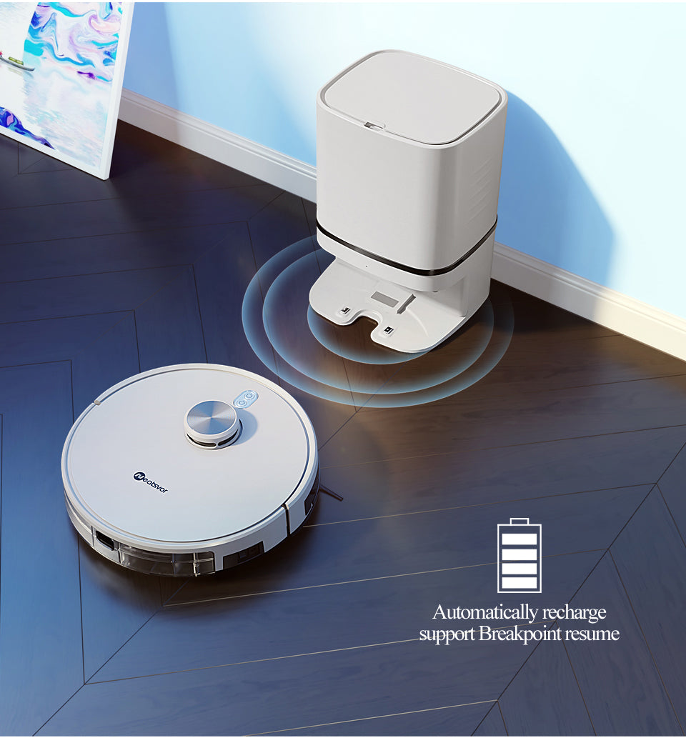 NEATSVOR S600 Robot Vacuum Cleaner with 3 in 1 Functions