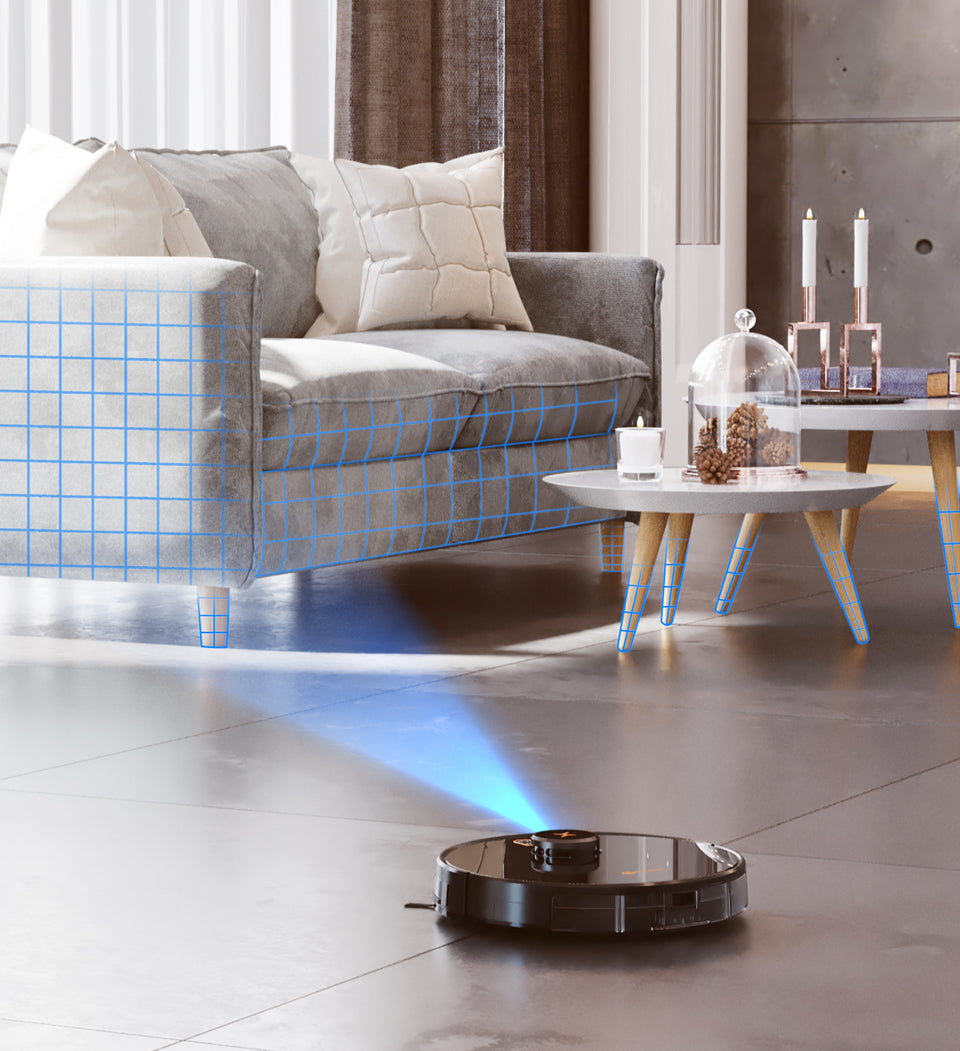 NEATSVOR X600 Pro Robot Vacuum Cleaner with LDS Navigation & 6000pa