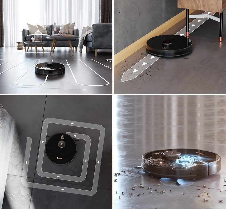 NEATSVOR X600 Pro Robot Vacuum Cleaner with LDS Navigation & 6000pa