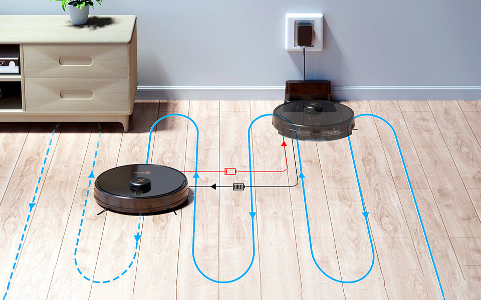 NEATSVOR X600 Pro Robot Vacuum Cleaner with LDS Navigation & 6000pa