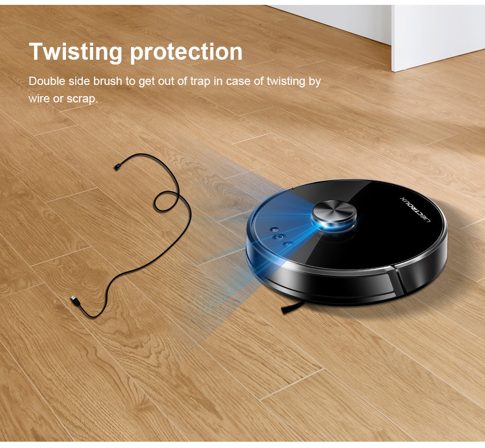 Liectroux XR500 Robot Vacuum Cleaner with LDS Laser Navigation